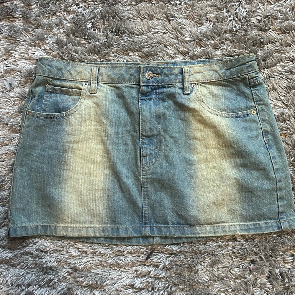 Wild fable denim skirt